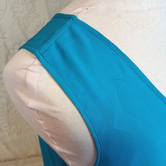 Little Mistress Beaded Embroidered 1920s Inspired Sleeveless Blouse - Picture 8 of 11